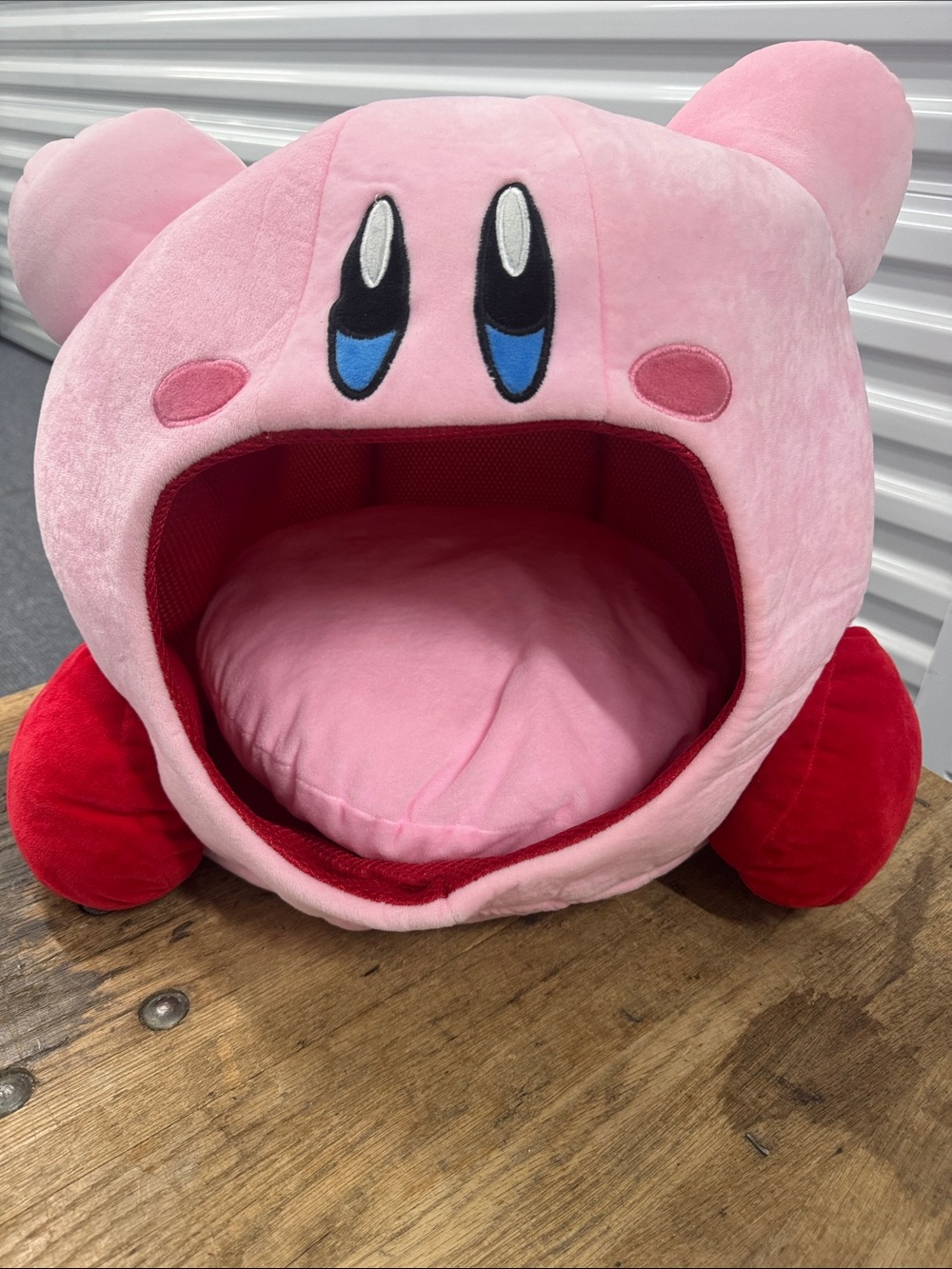 Plush Pink Kirby Pet Bed